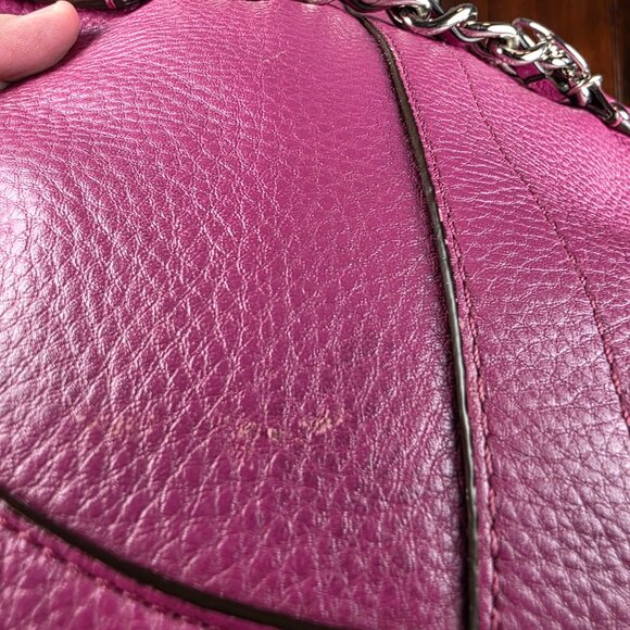 Coach Abby Mini Hobo Pebbled Leather Shoulder Bag in Blossom Pink, F1972 - Picture 7 of 10